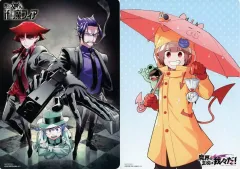 【中古】雑貨 B+Cデザイン A4リバーシブルビジュアルボード 「魔入りました!入間くん シリーズ3冊同時発売記念フェア! in アニメイト」 対象書籍購入特典