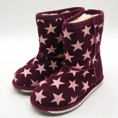エミュー ブーツ 未使用 K12166 Starry Night Brumby シューズ 靴 キッズ 女の子用 K10/15サイズ パープル EMU Australiaのサムネイル