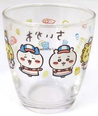 [중고] 글라스 [단품] 집합 글라스 [치이카와 어쩐지 작고 귀여운 녀석 유리 흰 복숭아 젤리] 동봉품 패밀리 마트 한정