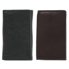 [アウトレット箱] カルバンクライン キーケース キーリング付き 本革 CK Calvin Klein ロゴ型押し 79470