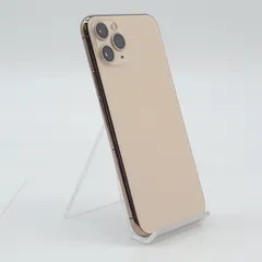 【全額返金保証】【最速発送】Apple iPhone 11 Pro 64GB ゴールド docomo SIMフリー 動作確認済 85% 白ロム