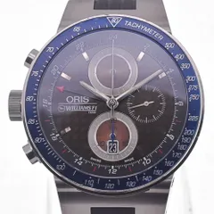 オリス ORIS 7577 ウィリアムズ F1チーム  クロノグラフ GMT デイト 自動巻き メンズ良品 L#126289のサムネイル