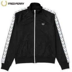 フレッドペリー トラックジャケット J6231 ブラック FRED PERRY フレッドペリー Fred Perry トラックジャケット
