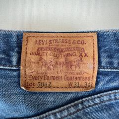 古着 levi's 504ZXX BIGE 復刻 W31 【P-19】 - メルカリ