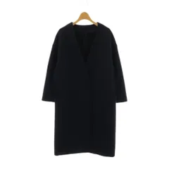 Plage/ブラージュ　スリット スポンジ リバー コート M ブラック プラージュ Plage Leather Like Car コート （ブラック