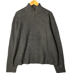 古着 ラルフローレン Ralph Lauren POLO by Ralph Lauren ウールニットハーフジップセーター メンズXXL相当/eaa585572