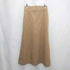 ◇ ◎Θ URBAN RESEARCH ROSSO アーバンリサーチ ロッソ 無地 ロング丈 フレア スカート サイズ36 ベージュ系 レディース E  【1504210001134】のサムネイル