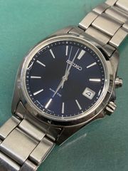 SEIKO 青色文字盤 クォーツ 7C17-8000 腕時計 視覚障害者用 - メルカリ