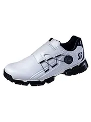 MY97  メンズ用ゴルフシューズ ブリヂストン ゼロ・スパイク バイター ツアー SH2401  26.5cm  白黒