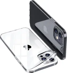【在庫処分】ONES iPhone 12Pro/12 ケース HD全透明 米軍MIL規格 超耐衝撃 『 画面  レンズ保護、滑り止め 』〔 薄型、超軽量、持ちやすい 〕 Qi充電 衝撃吸収 HQTPU フィット感 クリア カバー