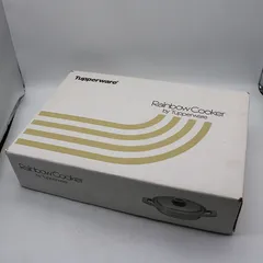 新品未開封　両手鍋 浅鍋　21cm タッパーウエア　レインボークッカー タッパーウェア レインボークッカー 浅鍋 両手鍋 - メルカリ
