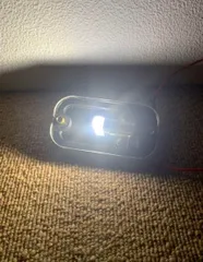 セール 高輝度 デコトラ屋 正規品 24V専用 角型マーカー サイドマーカー用 BA9S LED バルブ 球  花型タイプA 50個SET