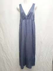 ◇ ⊂ BEAMS LIGHTS ビームス ライツ ノースリーブ サロペット サイズ38 ブルー レディース P  【1409090039720】