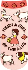新品 [ジェイズプランニング]キャラクター ジャガード ソックス レディース アルプスの少女ハイジ フレンズ 大人 女性用（22～24cm） JGS0842