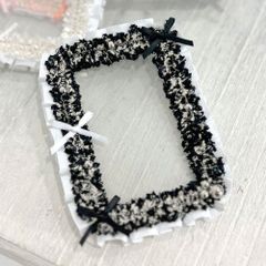夢展望公式 [新品未使用] 推し活リボントレカケース [ブラック] 他カラー別ページ有  服飾小物・アクセサリ－・雑貨 その他雑貨・生活雑貨 535589-05