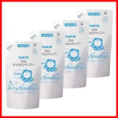 【特価商品】シャボン玉石けん シャボン玉 EMせっけんシャンプー 420ml 詰替×4セットのサムネイル
