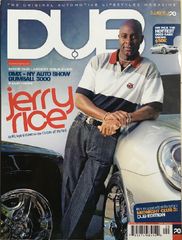 【ダブマガジン US版】 No.20 DUB Magazine USA Jerry Rice 輸入雑誌 自動車雑誌 ジェリー・ライス ライフスタイル ラグジュアリー カーマガジン カスタムカー ハリウッド セレブ スター 雑誌