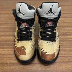 ◎ NIKE AIR JORDAN 5 aj5 supreme コラボ　デザートカモ 27cm