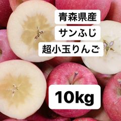 青森県産　サンふじ　超小玉りんご　ピンコ約9kg