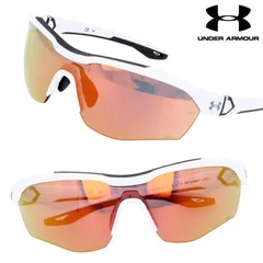 サングラス アンダーアーマー UNDER ARMOUR ua yard pro 6ht50 ヤードプロ マットホワイト グレー ANSI Z87＋ tuned baseball チューンドベースボール スポーツブランド UVカット ミラーレンズ 野球 草野球
