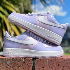 NIKE AIR FORCE 1 LOW 'HYDRANGEAS PATENT' ナイキ エア フォースワン スニーカー 【MEN'S】 hydrangeas/white-doll HV9405-500