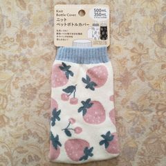 いちごの白うさぎちゃんペットボトルカバー 500ml いちごの白うさぎちゃんペットボトルカバー 500ml