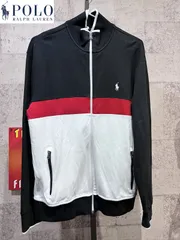 ポロラルフローレン 正規 コットン トラックジャケット M メンズ POLO RALPH LAUREN ワンポイント ジャージ