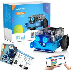 Makeblock mBot2 プログラミングロボット 子供用コーディングロボット Scratch Python プログラミングをサポートするAI学習ロボット WiFi IoT AI技術 工学を学ぶ 8歳以上 子供向けロボットおもちゃ 男の子 女の子へのS 0