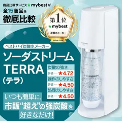 2025年最新】ソーダストリーム Terra(テラ) スターターキットの