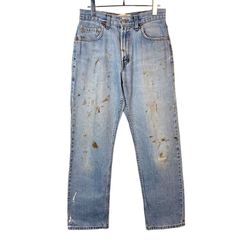 Levi's 501XX W36L32 ペイント加工デニム - メルカリ
