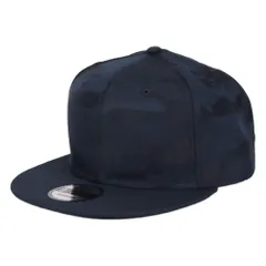 ニューエラ キャップ 無地 カモ 迷彩 メンズ 9FIFTY New Era NE407 MEN'S CAMO CAP 帽子 スナップバック ベースボールキャップ ブランド 人気 ネイビー