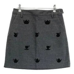 サイズ：M CALLAWAY キャロウェイ  ティーセットプリントスカート チェック柄 グレー系 [240001187269] ゴルフウェア レディース ストスト