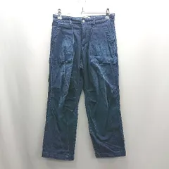 ◇ Θ SOMETHING サムシング EDWIN エドウィン ストレッチ 七分丈デニムパンツ サイズＳ インディゴブルー レディース E  【1412260005296】