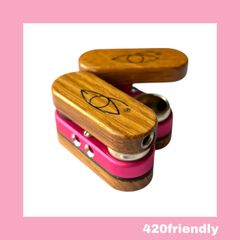 420friendly "Monkey Pipe" モンキーパイプ オリジナル (スクリーン10枚付き) Pink
