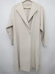 ◇ URBAN RESEARCH DOORS アーバン リサーチ ノーカラー 通勤 通学 長袖 コート サイズ1 ライトベージュ レディース P  【1406240014064】