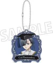 【中古】キーホルダー シエル・ファントムハイヴ アクリルキーホルダー 「黒執事 -寄宿学校編-」