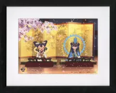 【中古】原画イラストボード 付属品付)天穂のサクナヒメ 楽天ブックス全巻購入特典描き下ろしA5キャラファイングラフ（サクナヒメ・ココロワヒメ）