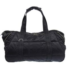【本物保証】 希少 シャネル CHANEL スポーツライン シール付 10番台 ブティックシール付2005.7.2 D.K ココマーク ボストンバッグ ナイロン