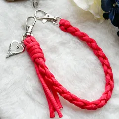 パラコード キーホルダー スマホストラップ 携帯ストラップ ハンドメイド