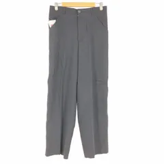 アルマーニコレツィオーニ ARMANI COLLEZIONI レーヨンコットン ストライプ ワイドスラックスパンツ メンズ  48のサムネイル
