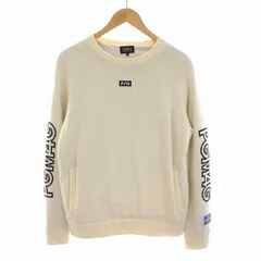 パーリーゲイツ PEARLY GATES 20AW ニット セーター クルーネック 長袖 4 M 白 アイボリー /YMのサムネイル