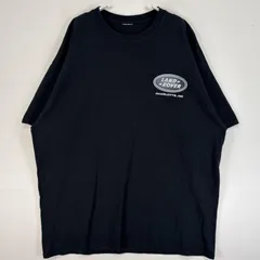 ランドローバーレンジローバー両面グラフィックプリントTシャツグレー車企業系古着 ランドローバーレンジローバー両面グラフィックプリントTシャツ