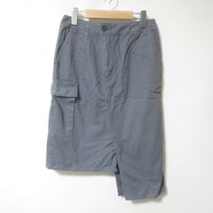 s780　zucca　ズッカ　グレー　スカート　アシンメトリー　S