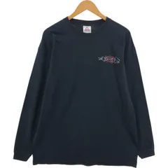 古着 ALSTYLE APPAREL & ACTIVEWEAR 龍柄 ドラゴン柄 バックプリント ロングTシャツ ロンT メンズXL相当/eaa543252