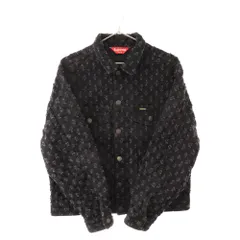 S small シュプリーム ホール パンチ デニム トラッカー ジャケット 黒 2026年最新】Supreme Hole Punch Denim Trucker Jacketの人気アイテム