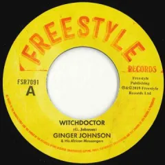 英7” Ginger Johnson & His African M Witchdoctor / Nawa FSR7091 Freestyle Records /00048