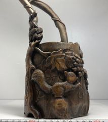宣徳魚耳入花瓶 古胴花瓶 - メルカリ