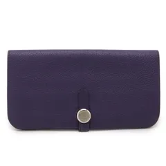 HERMES エルメス ドゴンレクトヴェルソ ドゴンロング 2つ折長財布 二  