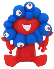 【中古】トレーディングフィギュア おすわり(リバースカラーver.) 「カプセルQミュージアム EXPO 2025 ミャクミャク カプセルフィギュア」