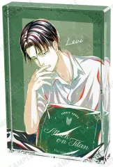 【中古】アクリルスタンド・アクリルパネル リヴァイ 描き下ろし リラックスver. Ani-Art アクリルブロック 「進撃の巨人」